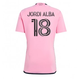 Inter Miami Jordi Alba #18 Hemmakläder 2024-25 Kortärmad